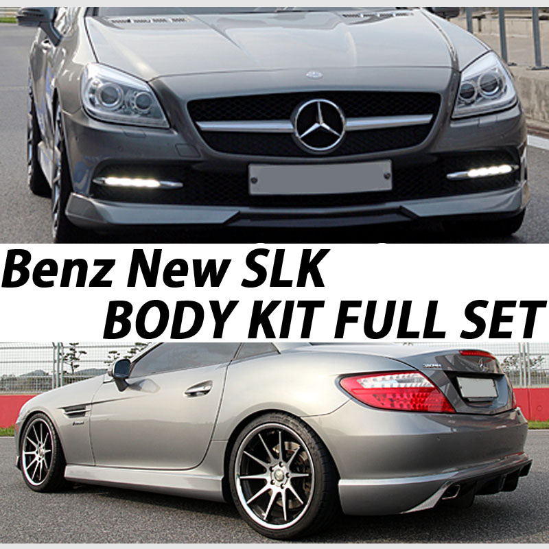 [ Benz New SLK auto parts ] Benz New SLK Body Kit Set(Front Lip+Side Skirt+Rear Diffuser)